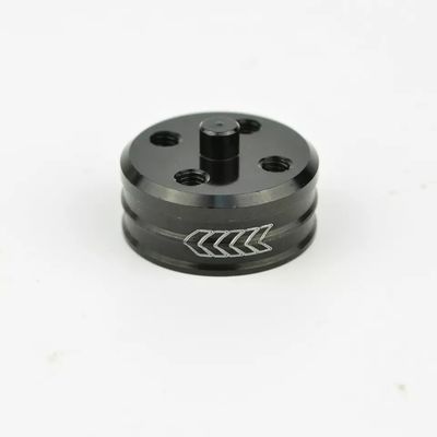 High Polished Aluminum Alloy CNC Machining Bracket Mount Motor Shaft Prototype Parts