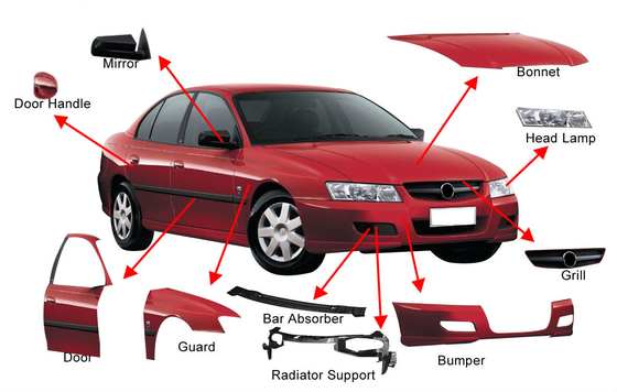 Transparent Lamp  Car Headlight Lens Rapid Prototyping