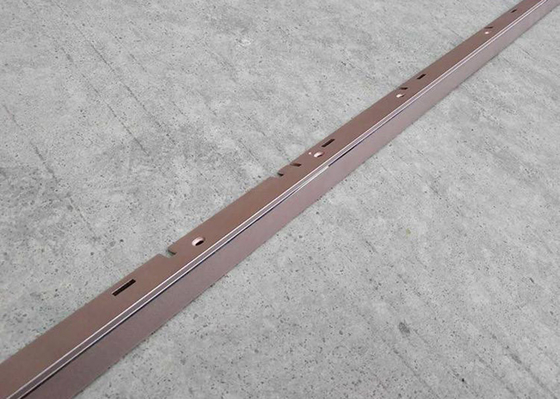 Rapid Prototype CNC Aluminium Extrusion TV Frame Anodize