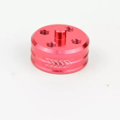 High Polished Aluminum Alloy CNC Machining Bracket Mount Motor Shaft Prototype Parts